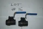 30 PCS. BALL VALVES BULK LOT, NEVER USED.