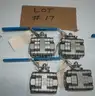 27 PCS. BALL VALVES BULK LOT, NEVER USED.