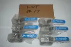 27 PCS. BALL VALVES BULK LOT, NEVER USED.