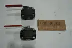 8 PCS. BALL VALVES BULK LOT, NEVER USED.