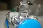 18 PCS. INLINE BALL VALVES BULK LOT, NEVER USED.