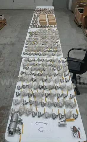 419 PCS. VALVES BULK LOT, NEVER USED.