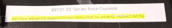 Server Rack Console
