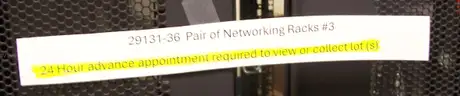 Pair of Networking Racks #3