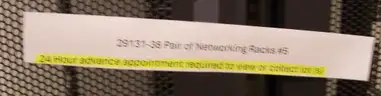 Pair of Networking Racks #5