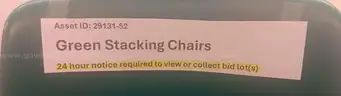 Green Stacking Chairs