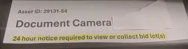 Document Camera