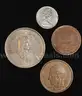 Mixed Lot with Foreign Currency and Rings