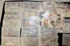 Large Mixed Lot- Vintage Stamps, Coin Collections, Star Trek Gold Trading Card and Stamp, and More!
