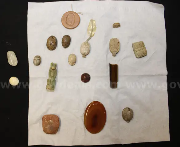 Bolo Ties, Stones, and Carved Images