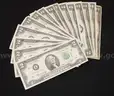 10oz Silver Bar, $2 Bills, and Eisenhower Dollars