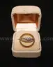 (2) 10k and 14k Gold Bulova Ladies Watches and (2) Wedding Rings