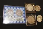 Watches, Rings, Silverware, and Silver Medallions