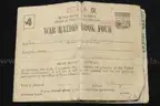 1943 War Ration Booklet and Mint Condition Stamps