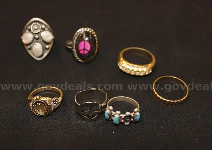 Earrings, Rings, and Pendants