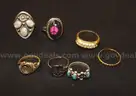 Earrings, Rings, and Pendants
