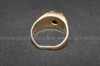 14k Gold Ring with Verified Diamond