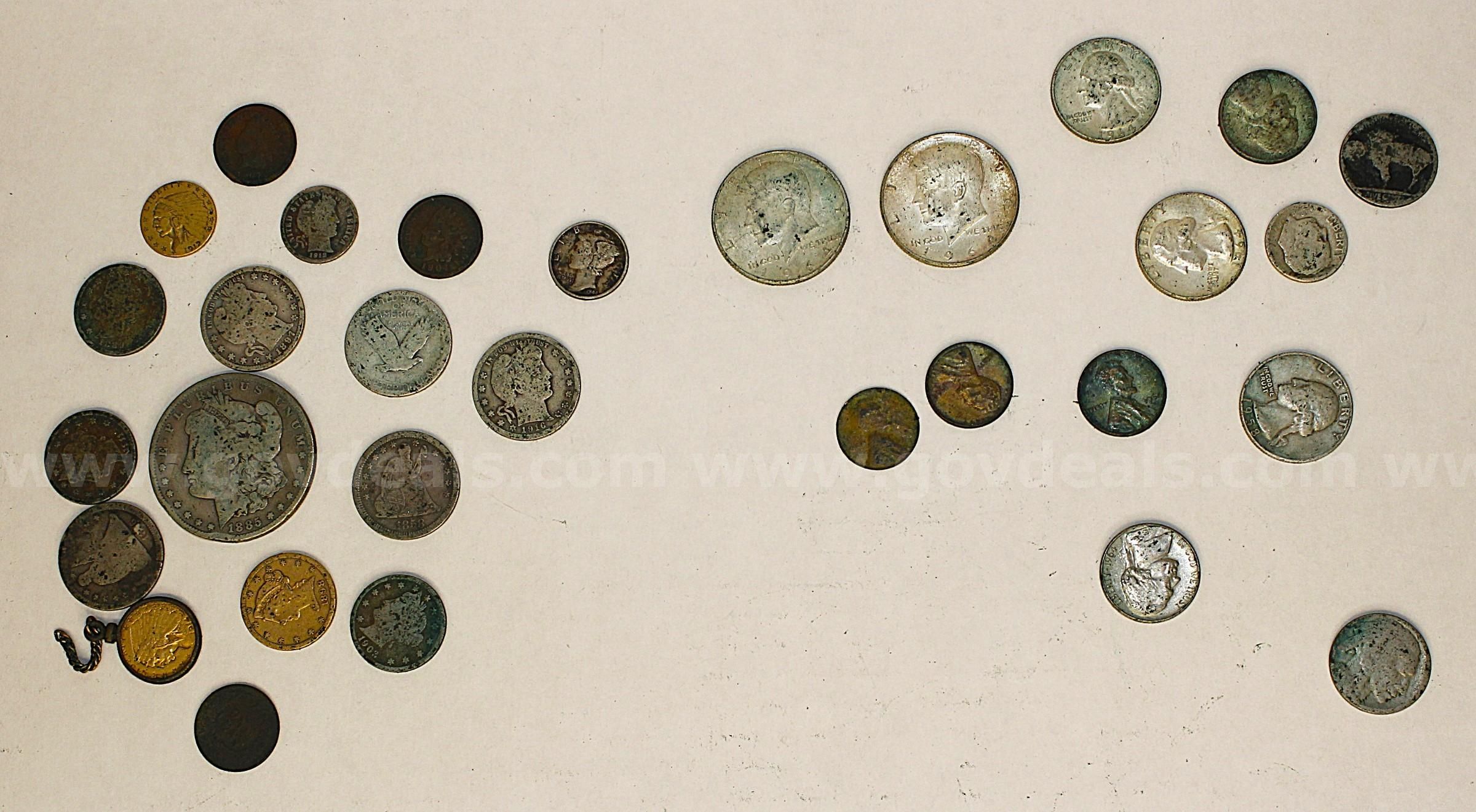 Coin Collector Bundle- Five-D Gold Half Eagle, 1912 $2.5
