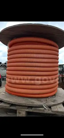 2 In. Plenum Rated Corrugated Innerduct with Muletape.  (1) 1400' roll and (1) 400' roll