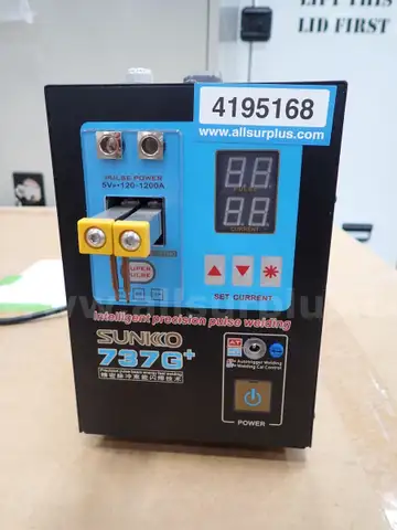 Sunkko 737G+ Spot Welder, 110 ACV, 20A Max, Intelligent Precision