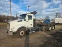 2016 kw t880 cable hoist roll off truck