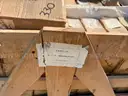 12&#x22;x12&#x22; Bone Travertine Mini Versailles Tumbled Interlocking Tile  330 qty