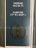 ALL NEW!!  382.4 SQFT LOT - WATERPROOF SPC CLICK LOCK FLOORING