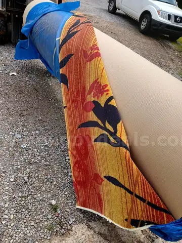 2 - 10&#x27; x 76&#x27; Rolls of Graphic Design Commercial Carpeting