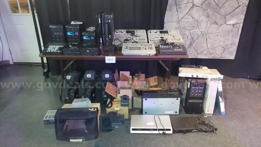 Assorted Audio Visual &#x26; Professional Video Equipment