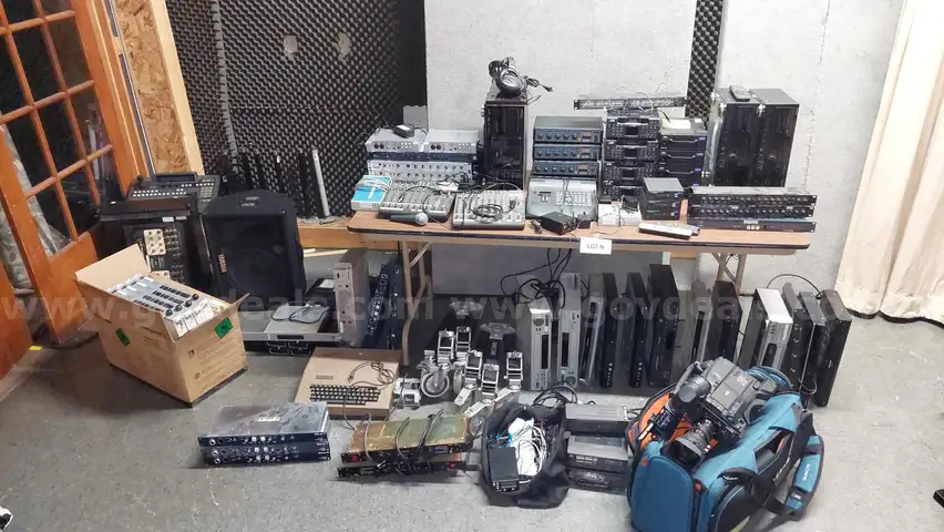 Assorted Audio Visual &#x26; Professional Video Equipment
