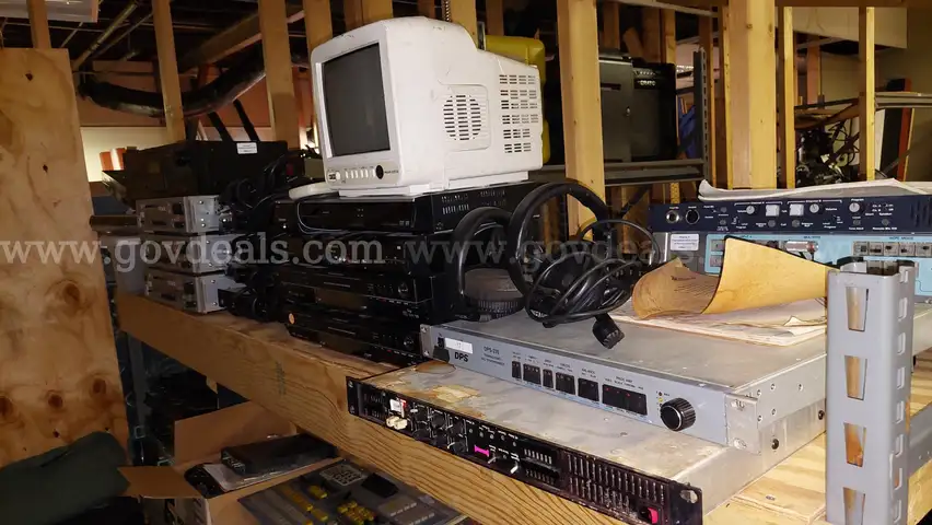 Assorted Audio Visual Equipment