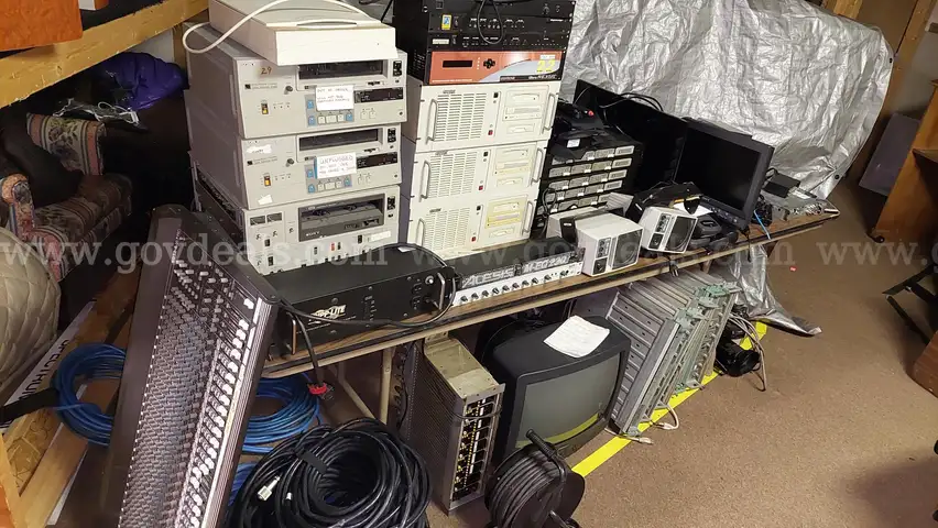 Assorted Audio Visual Equipment