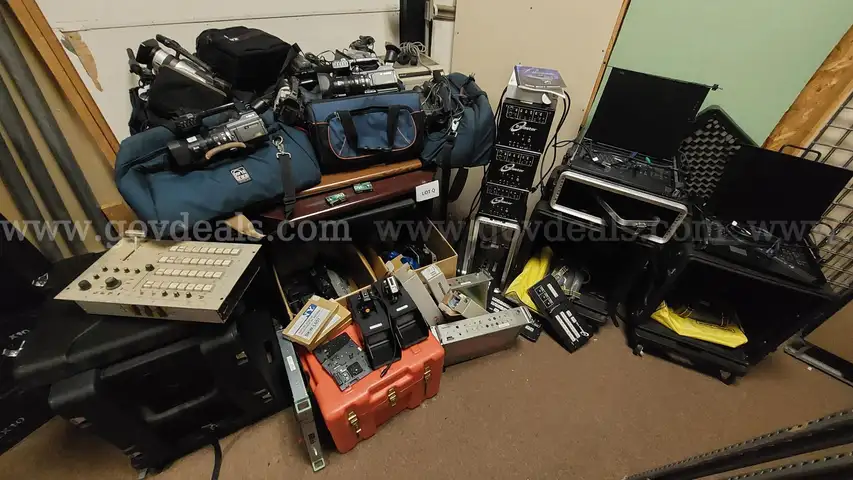 Assorted Audio Visual Equipment