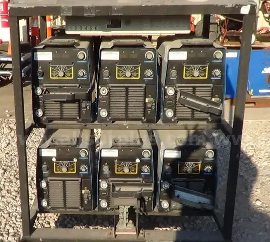 6 BANK MILLER ELECTRIC WELDER, 300AMP,
