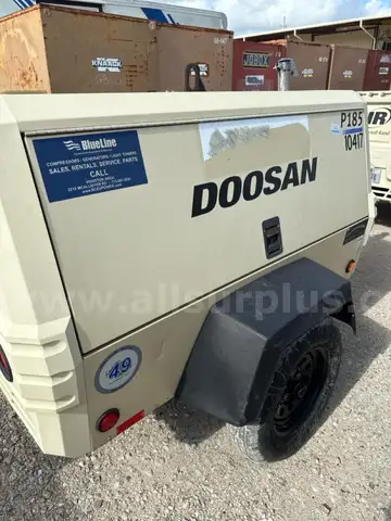 Air Compressor, Doosan, P185, Qty 1