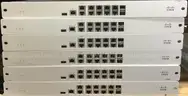 LOT OF 89 Cisco Meraki PoE Switches and Firewalls