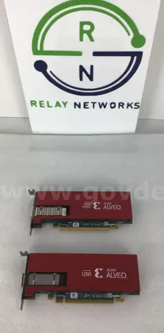 Lot of 2 Xilinx Alveo A-U50-P00G-PQ-G Data Center Accelerator Card Xilink U50 FPGA