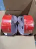 2 Cases Lot HD Nuclear RED Military Duct Tape – 3” x 60 Yards, 12 Mil Thick