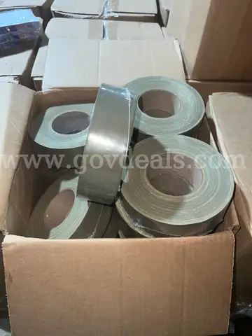 5 Case Lot Military Duct Tape – 2” x 60 Yards, 12 Mil Thick, OD Green