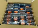 Bulk Lot Neon ORANGE Luggage Tags with Strap