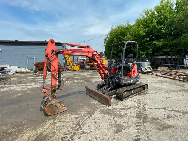 2018 Kubota U35S2 Mini Crawler Excavator