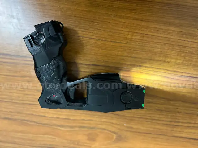 Taser X26P with DPM and Blackhawk right handed holster