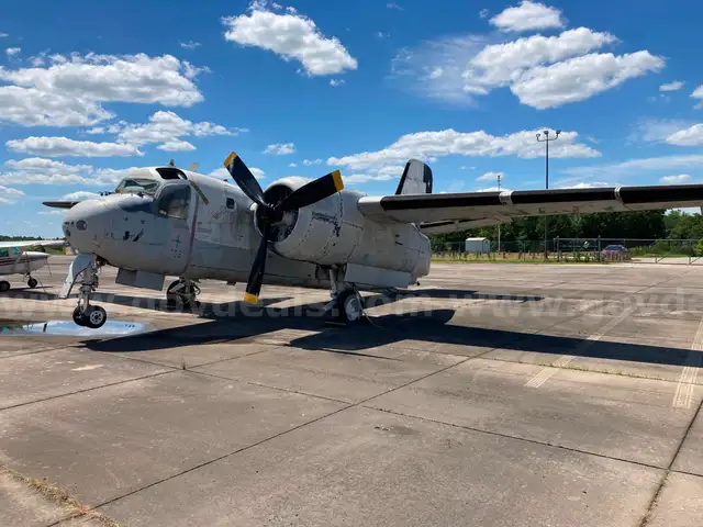 1954 Grumman S2F-1 Tracker Twin Engine Aircraft | GovDeals