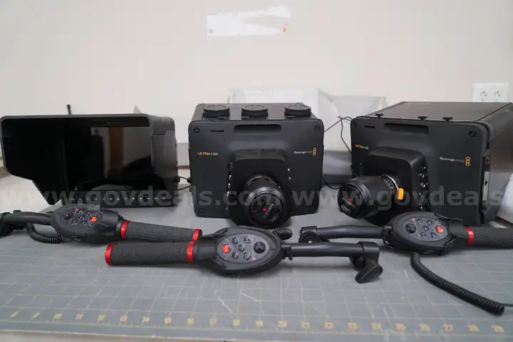 Blackmagic Design Studio Camera 4K 2  Qty 3