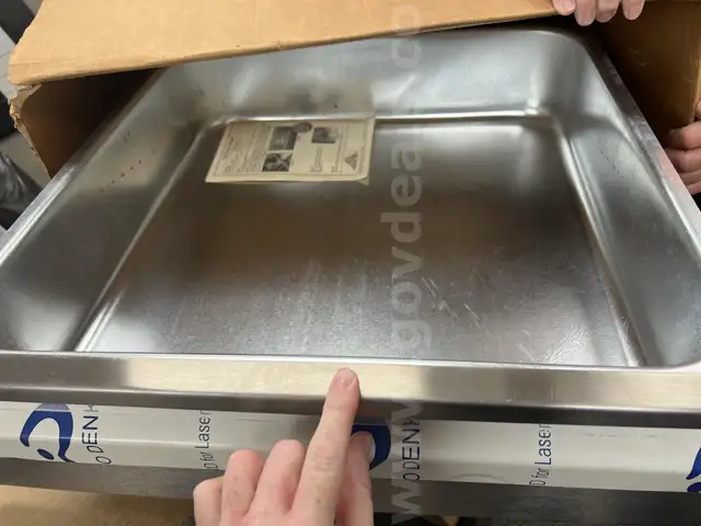 Brand new Stainless Steel Drawer (Qty 1) and table legs (Qty 4)