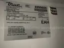 True Three Section Reach in Refrigerator - 6 Door
