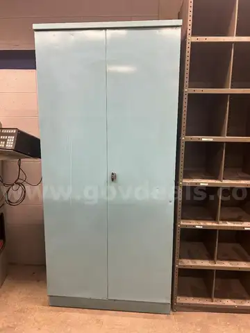 Blue Metal Cabinet