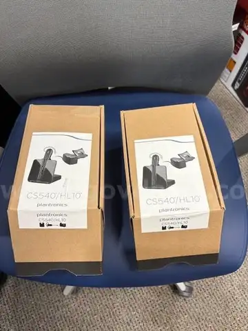 Plantronics CS540/HL10 Headset System with Handset Lifter - Qty 2