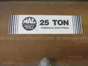 Hydraulic Press 25 Ton