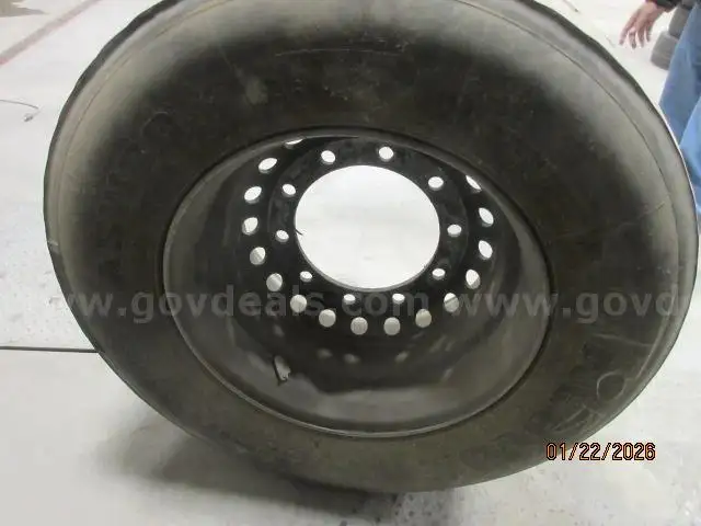 AEOLUS Tire includes Rim  - Tire Number 385/55R22.5